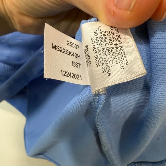 Peter Millar Men's Perth Quarter Zip Pullover Tropical Camo Blue Large Golf - Picture 6 of 10